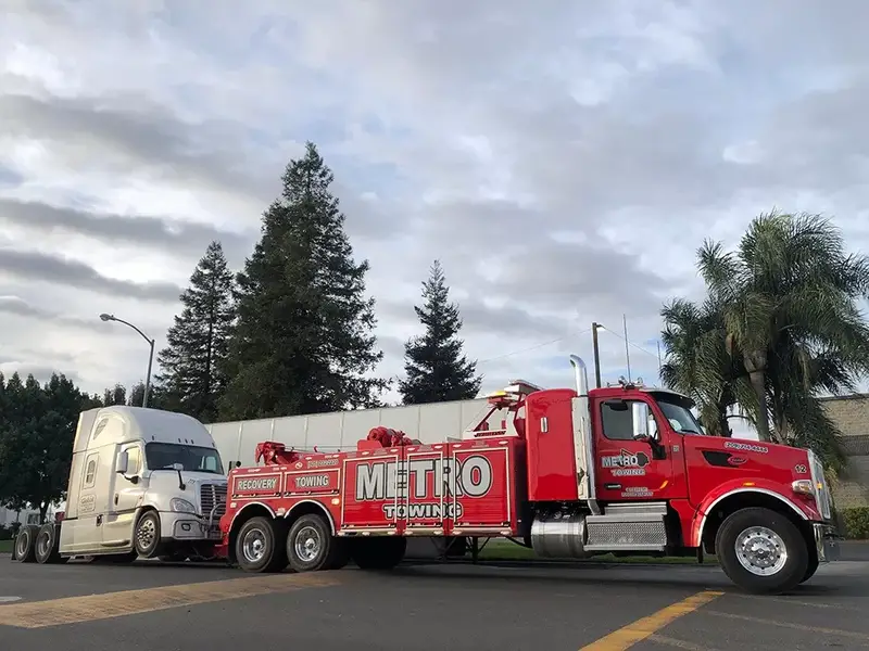 Metro Towing, the towing & recovery services in Central California