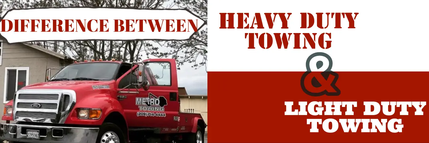 What Is The Difference Between Heavy Duty Towing and Light Duty Towing? All You Need To Know